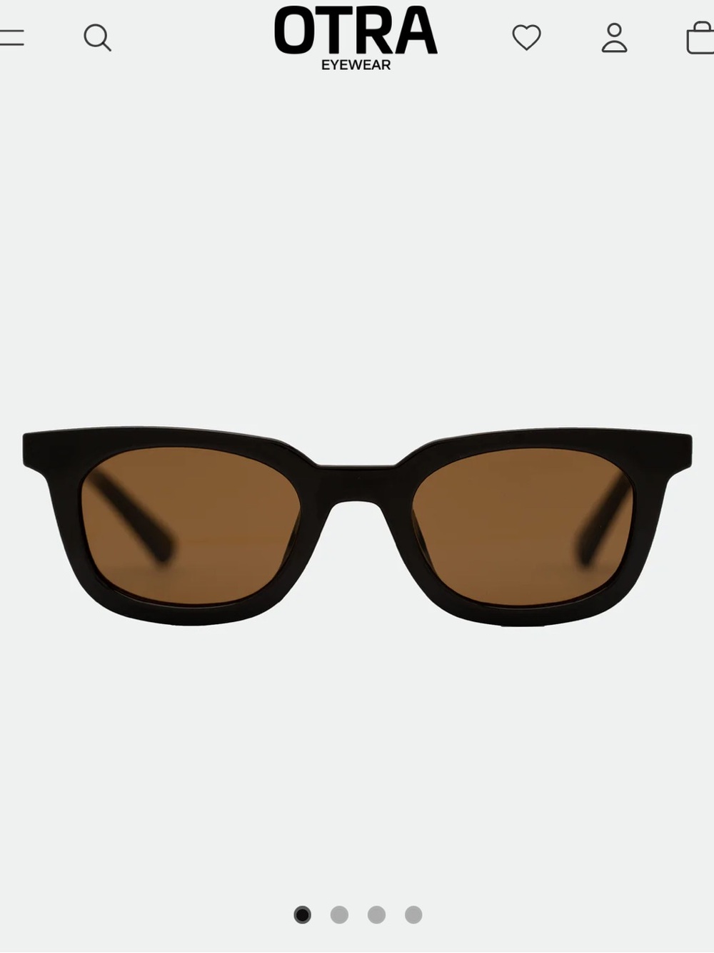 Otra Nia Dark Chocolate Sunglasses - Picture 3 of 3